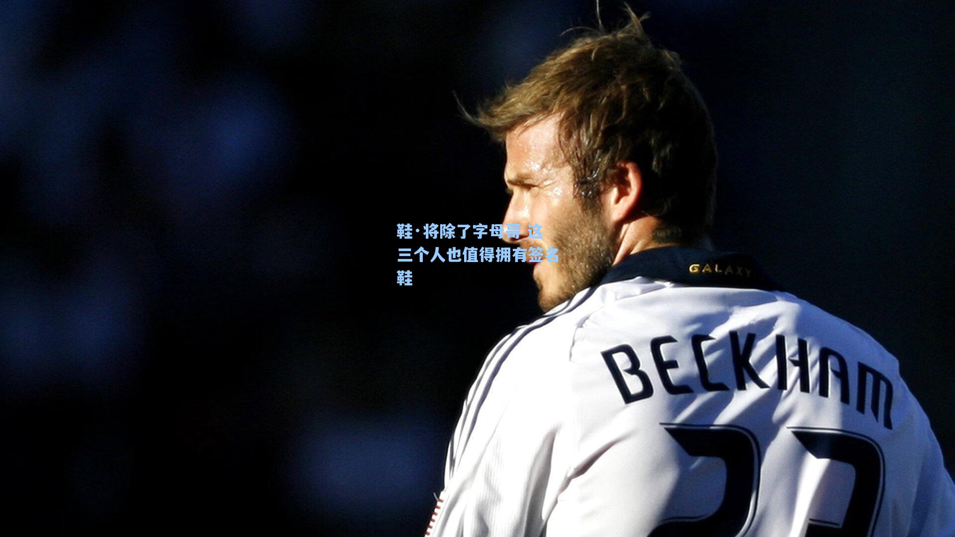 鞋·将除了字母哥 这三个人也值得拥有签名鞋